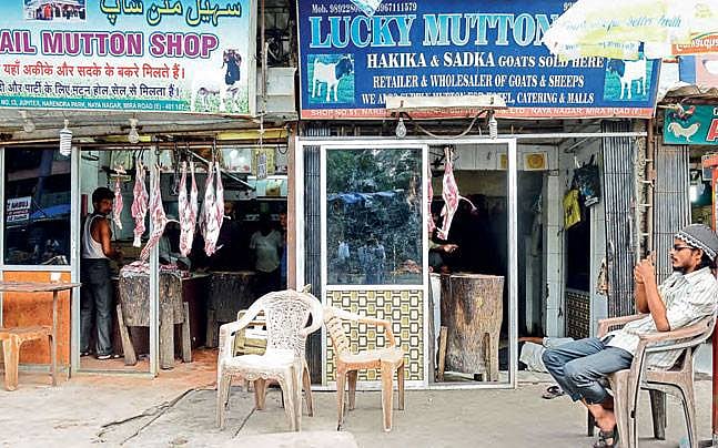 PTI : BJP leader Shalabh Mani Tripathi on 'illegal' meat shops.(Representational image) |